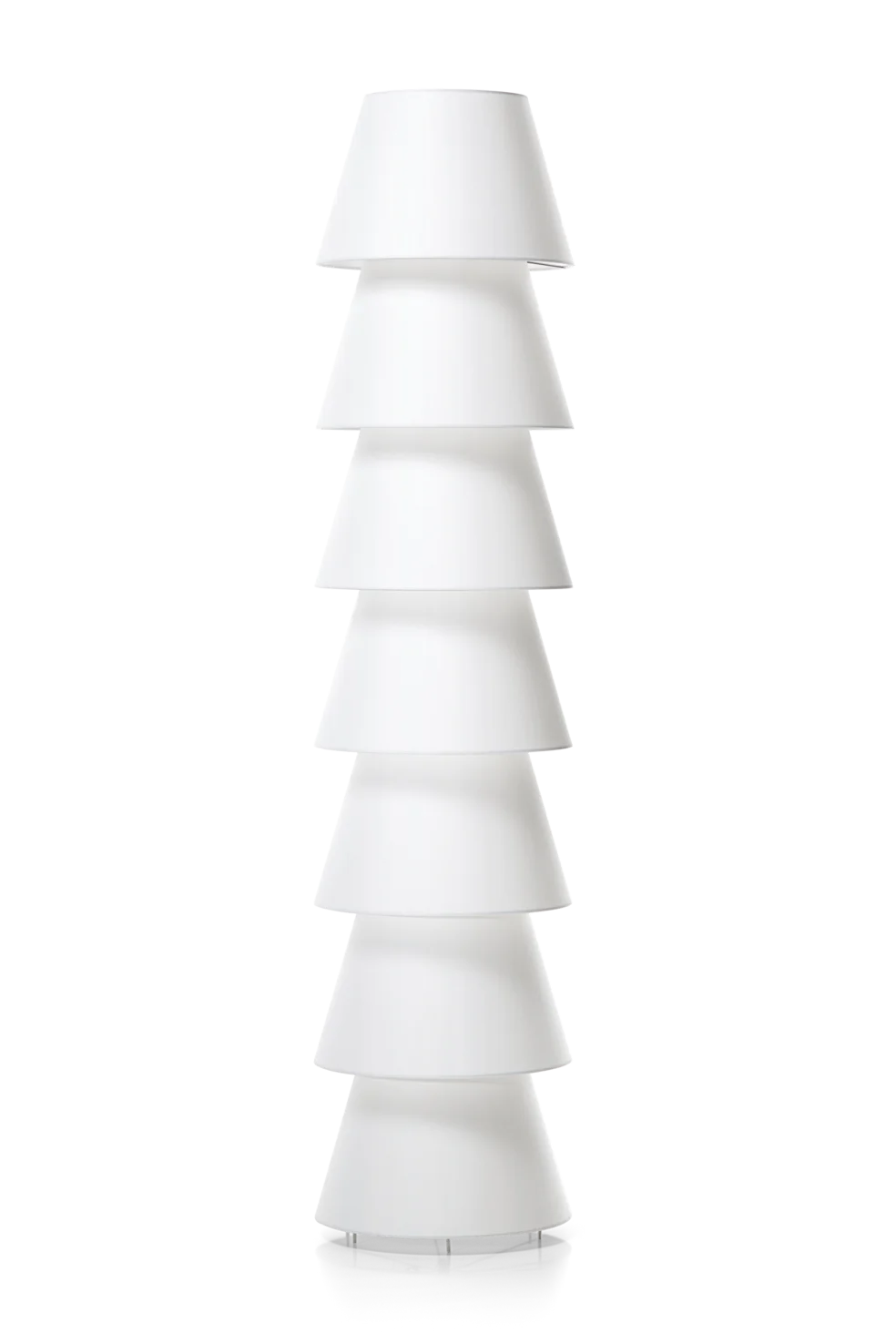 Set Up Shades 7 floor light front view